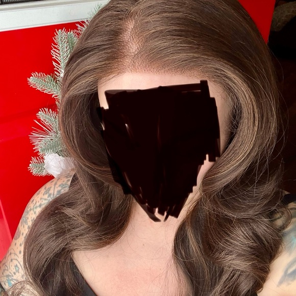 20 inch human hair lace front wig - Picture 2 of 7